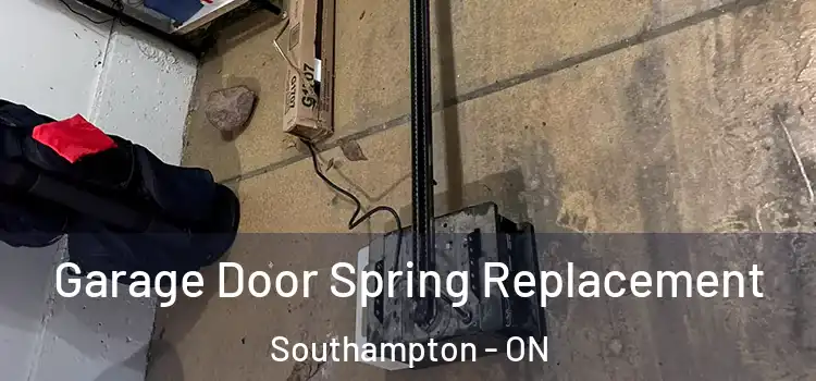  Garage Door Spring Replacement Southampton - ON
